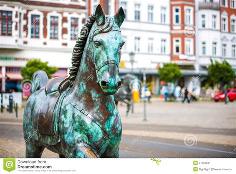 Horse Statue In Berlin Stock Image Image Of Statue Bronze 31558681