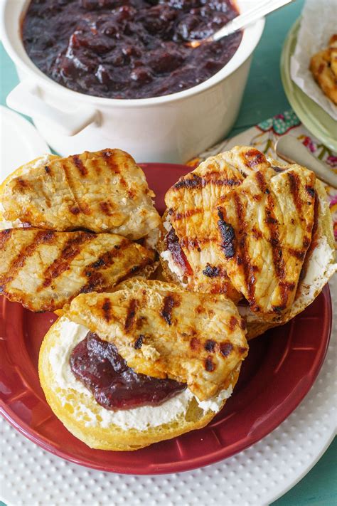 Breaded pork tenderloin sandwichesjust a pinch. Jalapeno cranberry jelly | Recipe | Pork tenderloin ...