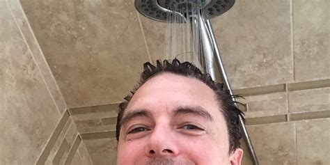 John Barrowman Shares Shower Selfie