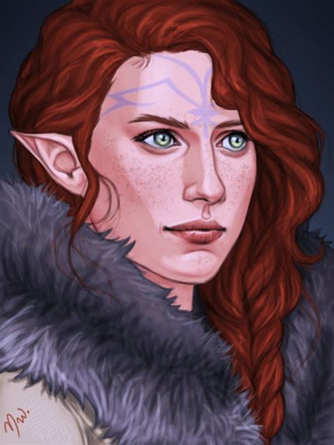 Angharad Lavellan By Merwild On Deviantart Fantasy Artwork Dragon