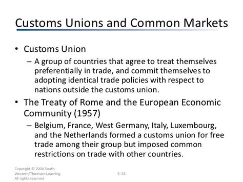 Lecture 7 Regional Economic Integration