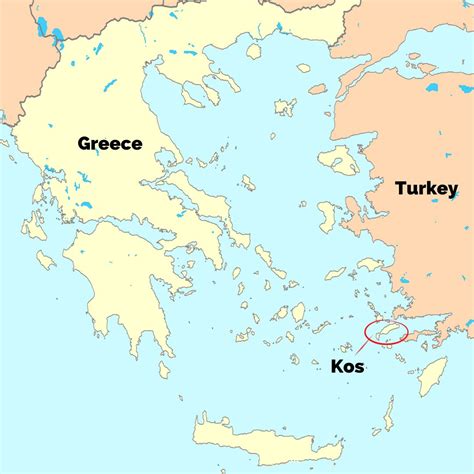 Where Is Kos Island Located In Greece