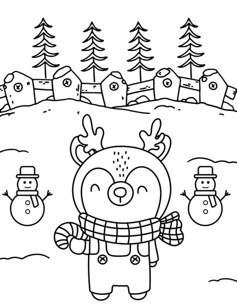 25 Free Winter Coloring Pages For Kids Prudent Penny Pincher