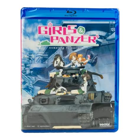 GIRLS UND PANZER Complete Anime TV Series Collection Blu Ray English Dub PicClick