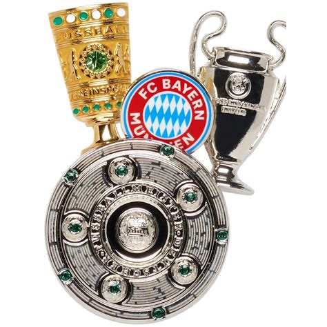 Fc Bayern München Pin Pins Deutscher Meister Dfb Pokal Champions League