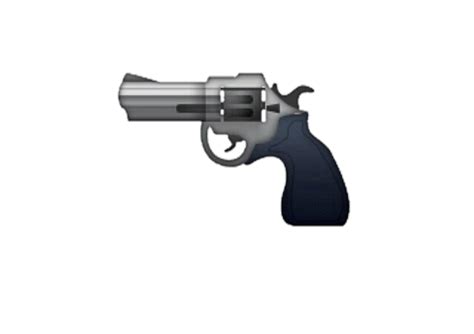 Firearm Emoji Water Gun Pistol Emoji Png Download 640452 Free