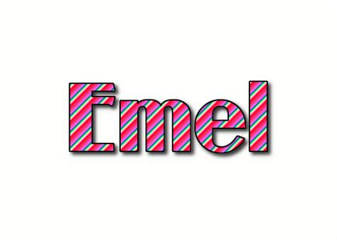 Emel Logo Free Name Design Tool Von Flaming Text