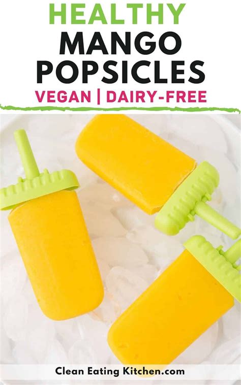 Mango Pineapple Banana Popsicles Recipe Popsicles Vegan Ice Cream