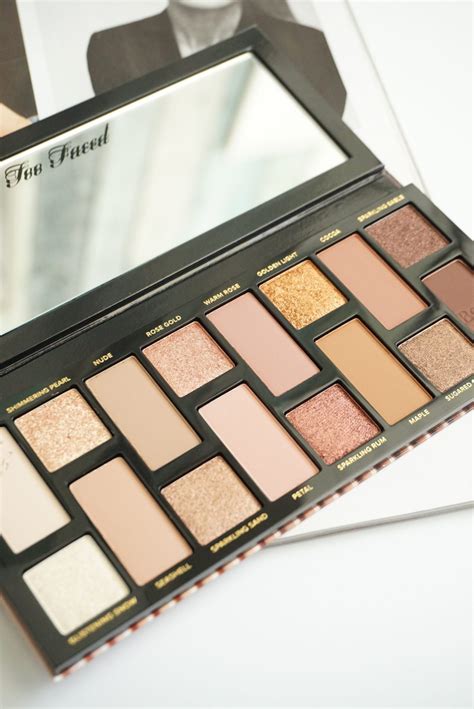Too Faced Born This Way The Natural Nudes Eyeshadow Palette Colors My Xxx Hot Girl