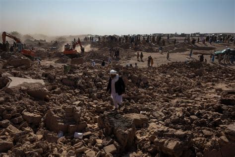 Séisme Meurtrier Dans Louest De Lafghanistan Plus De 2 000