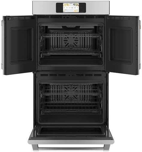 Cafe 30 Built In French Door Double Wall Oven Ctd90fp2ns1