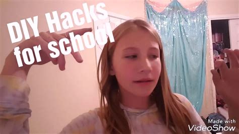 Diy Hacks For School Youtube