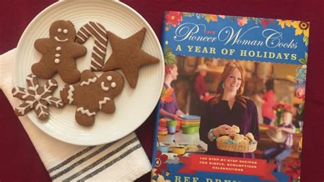 Set of 2 spatula ornaments, one measuring cup ornament, and one rolling pin ornament. We Tried Ree Drummond's Favorite Gingerbread Cookie Recipe ...
