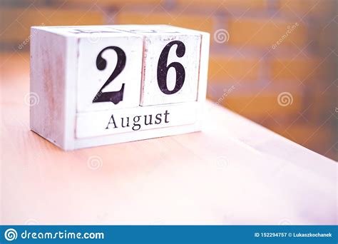 26th Of August August 26 Birthday International Day National