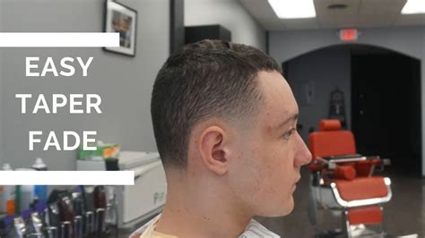 Taper Fade Haircut Tutorial Youtube