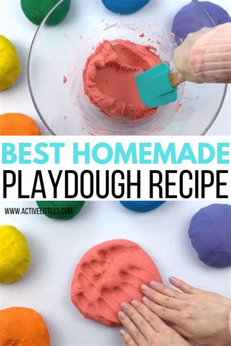 Best Playdough Recipe Easy Homemade Fun In 2023 Atonce