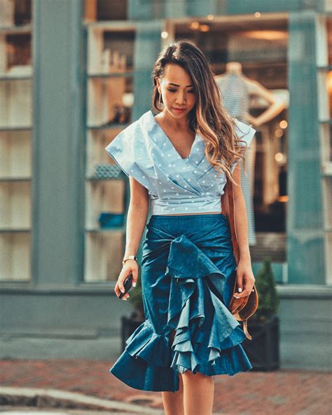 The Ruffle Skirt Trend This Season Wander X Luxe