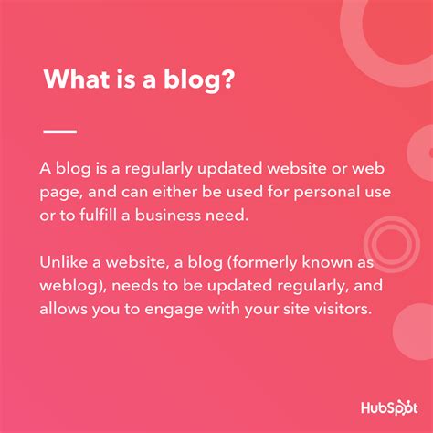 Examples Of Blogs From Every Industry Purpose And Readership