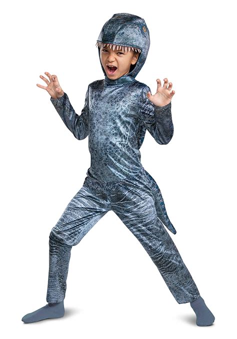Jurassic World Velociraptor Blue Kids Costume Ubicaciondepersonas