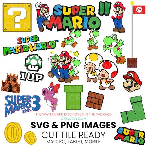 Super Mario Svg Mario Svg Mario Bros Svg Files Sexiz Pix