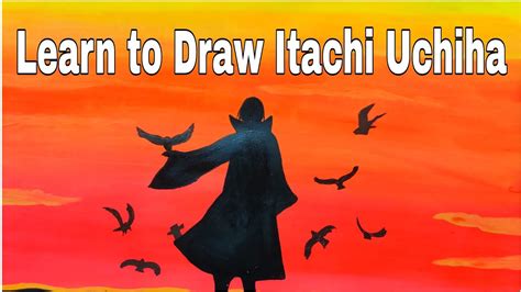 How To Draw Itachi Uchiha Naruto Japanese Fiction Acrylic