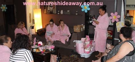 Hens Bridal Pamper Party Natures Hideaway Day Spa Auhens Bridal