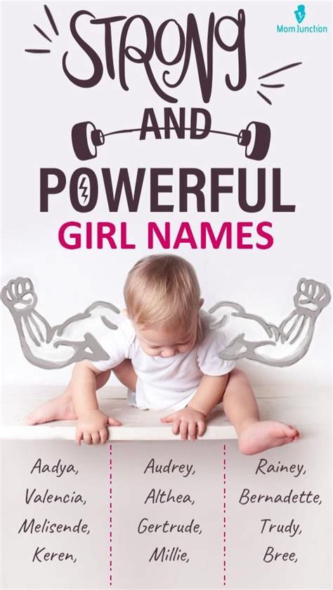 Strong And Powerful Baby Girl Names Pinterest