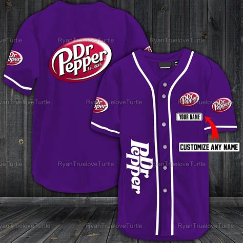 Dr Pepper Baseball Shirt Dr Pepper Ts Dr Pepper Fans Etsy