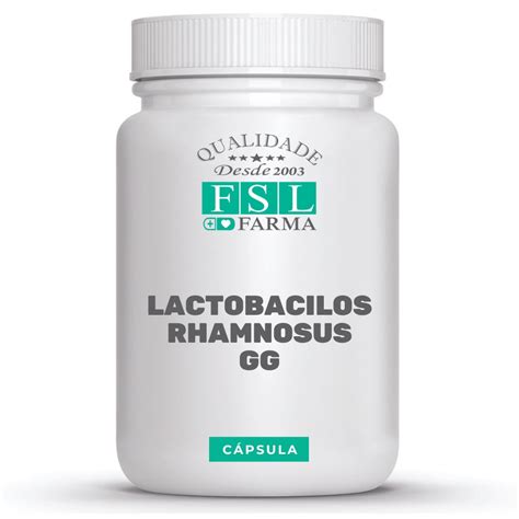 Lactobacillus Rhamnosus Gg 5 Bilhões Vegan 60 Cáps Fsl Farma Drogaria