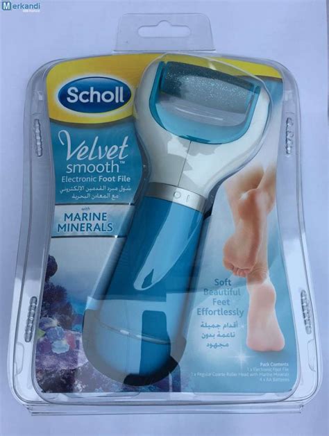 Scholl Velvet Smooth Electronic Pedicure Foot File Gadget Body
