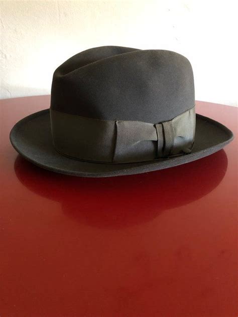 Vintage 1950s Stetson 3x Beaver Quality Hat Made By Stetson Company