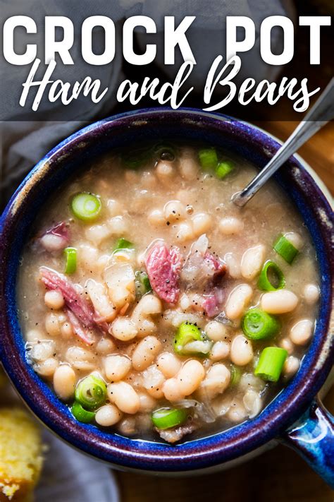 I used my 8 qt instant pot duo for this recipe. Crock Pot Ham and Beans | Recipe | Crockpot ham, Slow cooker bean soup, Ham and beans