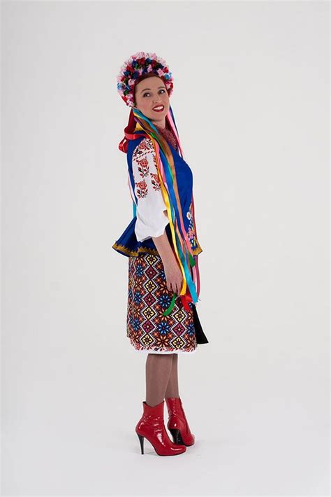Ukrainian Folk Costume For Women Ukrainian Dance Еthnic Etsy In