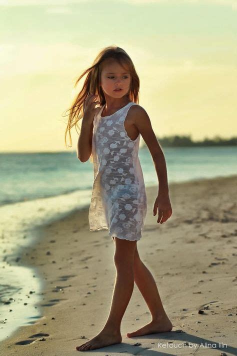 Part Of The Official English Website For Russian Child Model Kristina