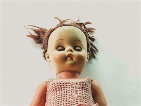 Portrait Of An Antique Female Doll Free Stock Photo Public Domain
