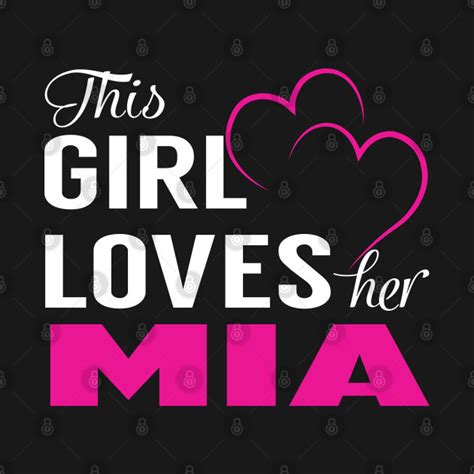 This Girl Loves Her Mia Mia Tank Top Teepublic