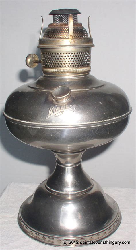 Antique Plume And Atwood Magnet Kerosene Oil Lamp Flame Spreader Burner