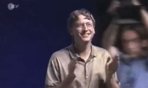Old Video Of Bill Gates Dancing At Microsoft Windows 1995 Launch Party