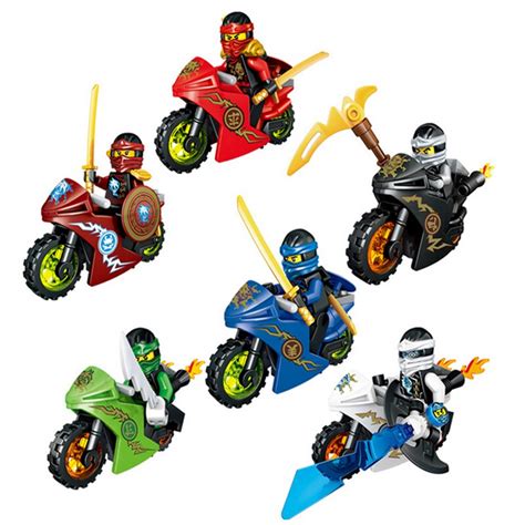 New New Compatible Legoinglys Ninjago Sets Ninja Heroes Kai Jay Cole