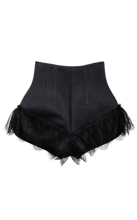 Shop Lace Trimmed Shorts By Natasha Zinko For Preorder On Moda Operandi