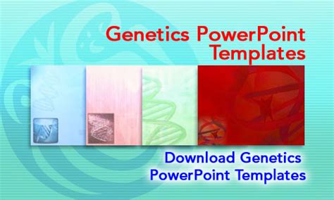 Genetics Medicine Powerpoint Templates