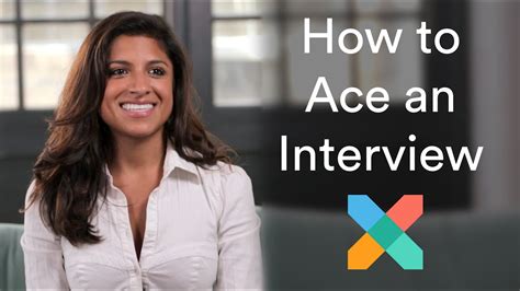 How To Ace An Interview Youtube