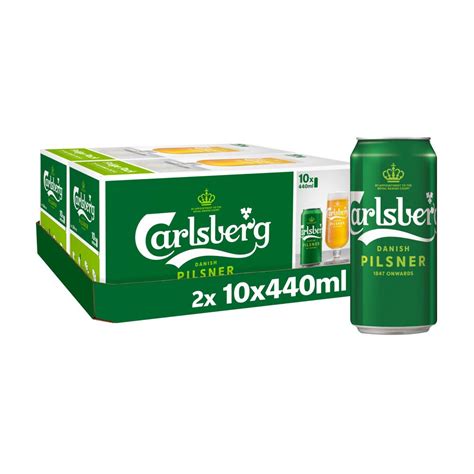 Carlsberg Danish Pilsner 10 X 440ml Bestway Wholesale