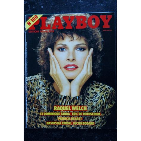 Playboy Mars Numero Colector Cover Raquel Welch Nastassia