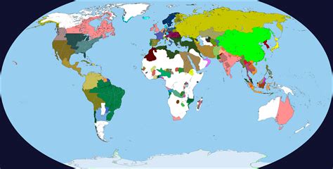 World In 1821 By Dinospain On Deviantart