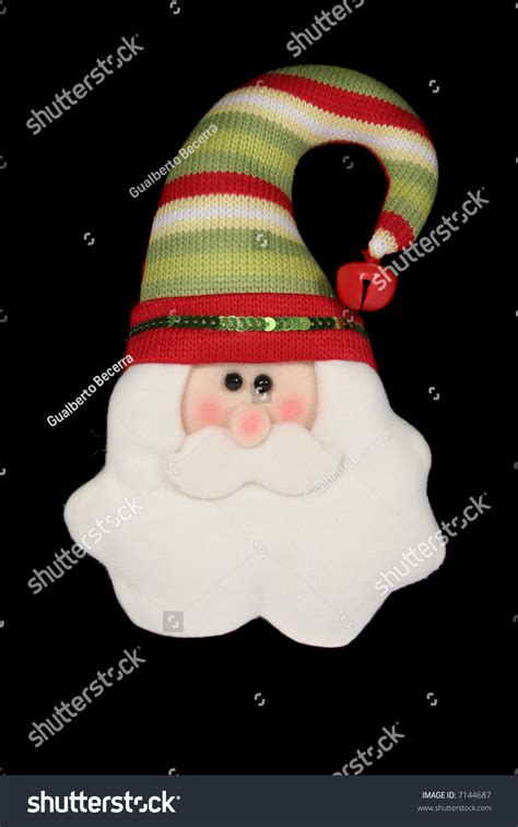 Santas Face Stock Photo 7144687 Shutterstock