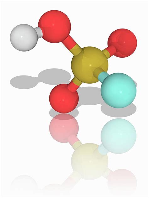 Fluorosulfuric Acid Chemical Compound Molecule Photograph By Laguna