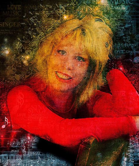 Hazel Oconnor British Singer Songwriter And Actress Painting By Rosie Boehm
