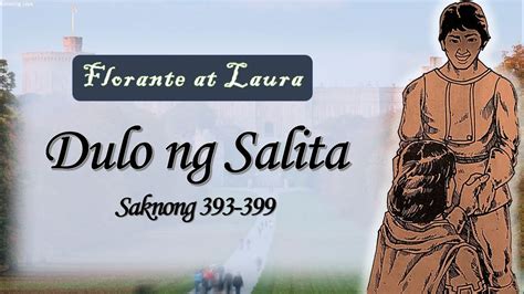 Florante At Laura Saknong 393 399 Dulo Ng Salita Pagwawakas