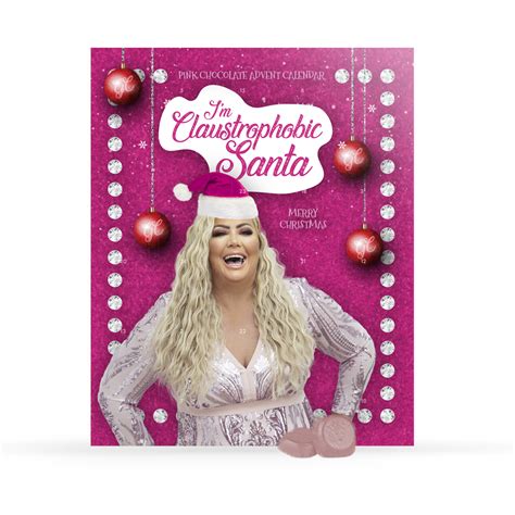 Gemma Collins Advent Calendar Pink Chocolate 125g Diva Chocolate